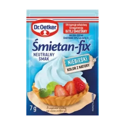 Dr. Oetker Kremy I Masy Śmietanowe|Dodatki Do Pieczenia | Śmietan-fix niebieski 7 g