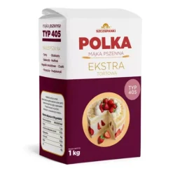 Młyny Szczepanki Mąka | Mąka Polka ekstra tortowa typ 405 1 kg