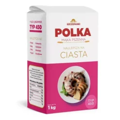 Młyny Szczepanki Mąka | Mąka pszenna Polka na ciasta typ 450 1 kg
