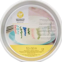 Wilton Tortownice|Formy Do Airfryer | Okrągła forma do pieczenia śr. 15,2 cm-