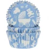 House of Marie Papilotki | Papilotki do muffinek Baby Shower Chłopiec (50szt.) –