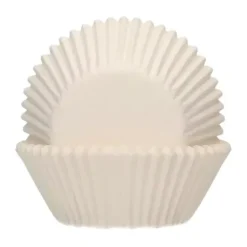 FunCakes Papilotki | Papilotki do muffinek białe (48 szt) -