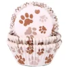House of Marie Papilotki | Papilotki do muffinek Brązowa Łapa 50szt