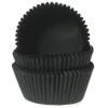House of Marie Papilotki | Papilotki do muffinek czarne (50 szt) -