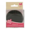 FunCakes Papilotki | Papilotki do muffinek czarne (48 szt) -