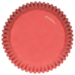 FunCakes Papilotki | Papilotki do muffinek czerwone (48 szt) -
