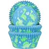 House of Marie Papilotki | Papilotki do muffinek Dinozaury (50 szt) -