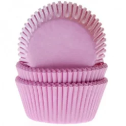House of Marie Papilotki | Papilotki do muffinek jasnoróżowe (50 szt) -