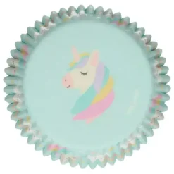 FunCakes Papilotki | Papilotki do muffinek Jednorożec (48 szt) -