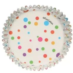 FunCakes Papilotki | Papilotki do muffinek Konfetti (48 szt) -
