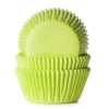 House of Marie Papilotki | Papilotki do muffinek limonkowe (50 szt) -