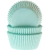 House of Marie Papilotki | Papilotki do muffinek miętowe (50 szt) -