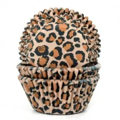 House of Marie Papilotki | Papilotki do muffinek Panterka (50 szt) -
