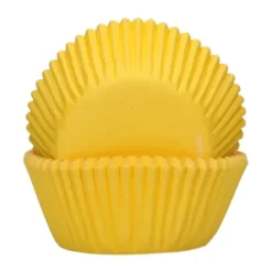 FunCakes Papilotki | Papilotki do muffinek żółte (48 szt) -