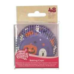 FunCakes Papilotki | Papilotki Spooky Halloween 48 szt.