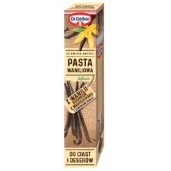 Dr. Oetker Ze Świata Natury|Produkty Z Wanilią | Pasta waniliowa z wanilii Bourbon z Madagaskaru z ziarenkami wanilii 19 g