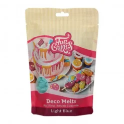 FunCakes Polewy, Dripy I Lukry | Pastylki Deco Melts błękitne "Light Blue" 250 g -
