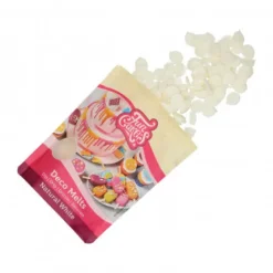 FunCakes Polewy, Dripy I Lukry | Pastylki Deco Melts naturalna biel