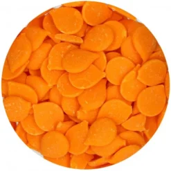 FunCakes Polewy, Dripy I Lukry | Pastylki Deco Melts pomarańczowe "Orange" 250 g -