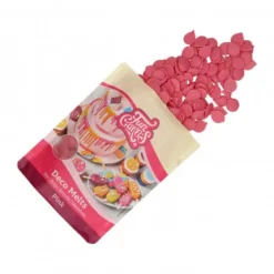 FunCakes Polewy, Dripy I Lukry | Pastylki Deco Melts różowe "Pink" 250 g -