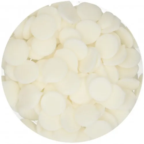 FunCakes Polewy, Dripy I Lukry | Pastylki Deco Melts smak jogurtowy "Yoghurt Flavour" 250 g -