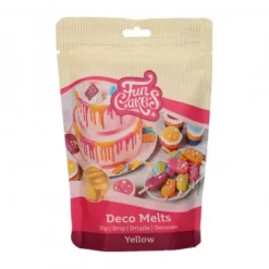 FunCakes Polewy, Dripy I Lukry | Pastylki Deco Melts żółte 