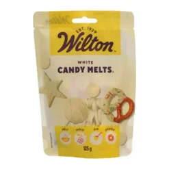 Wilton Polewy, Dripy I Lukry | Pastylki/dropsy białe do rozpuszczania Candy Melts 125 g data 31.08.2026
