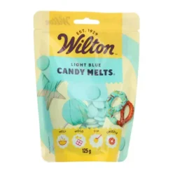 Wilton Polewy, Dripy I Lukry | Pastylki/dropsy niebieskie do rozpuszczania Candy Melts 125 g