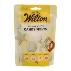 Wilton Polewy, Dripy I Lukry | Pastylki/dropsy śnieżnobiałe do rozpuszczania Candy Melts 125 g