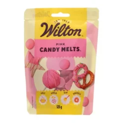 Wilton Polewy, Dripy I Lukry | Pastylki/dropsy różowe do rozpuszczania Candy Melts 125 g