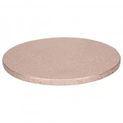 FunCakes Podkłady | Podkład okrągły pod tort różowe złoto 30,5 cm sztywny -