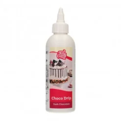FunCakes Polewy, Dripy I Lukry | Polewa do dekoracji brązowa "Chocolate", 180 ml -