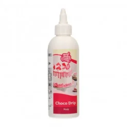 FunCakes Polewy, Dripy I Lukry | Polewa do dekoracji różowa "Pink" , 180 ml -