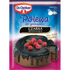 Dr. Oetker Polewy, Dripy I Lukry | Polewa do gotowania Czarna błyszcząca