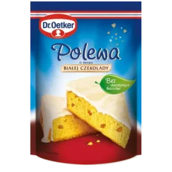 Dr. Oetker Polewy, Dripy I Lukry | Polewa o smaku białej czekolady