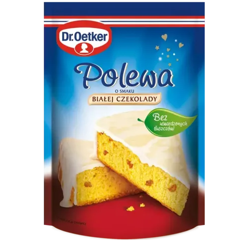 Dr. Oetker Polewy, Dripy I Lukry | Polewa o smaku białej czekolady