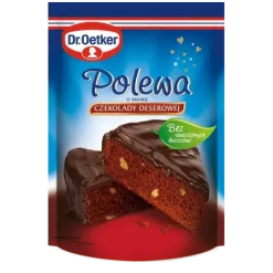 Dr. Oetker Polewy, Dripy I Lukry | Polewa o smaku czekolady deserowej