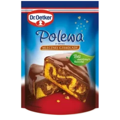 Dr. Oetker Polewy, Dripy I Lukry | Polewa o smaku mlecznej czekolady