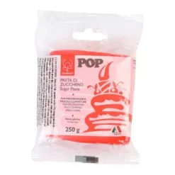 Modecor Masy Cukrowe | POP Masa Cukrowa Czerwona 250 g -