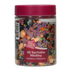 FunCakes Posypki Cukrowe | Posypka cukrowa 3D Faboolous Halloween 70 g