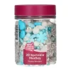FunCakes Posypki Cukrowe | Posypka cukrowa do dekoracji, Boże Narodzenie 3D 70 g -