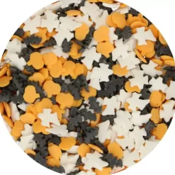 FunCakes Posypki Cukrowe | Posypka cukrowa Halloween Dynia-Nietoperz-Duch