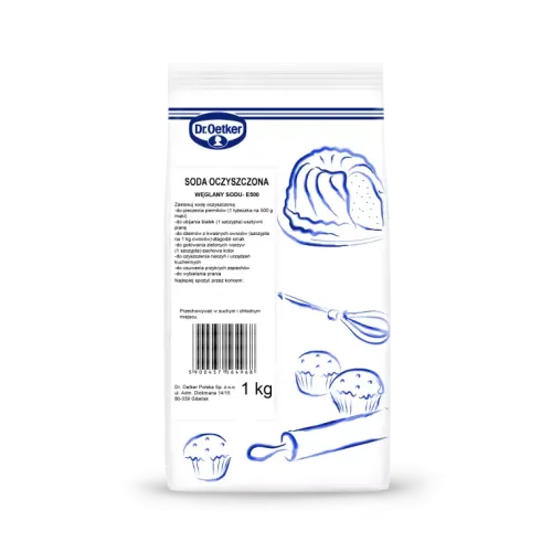 Dr. Oetker Dodatki Do Pieczenia | Soda oczyszczona 1 kg