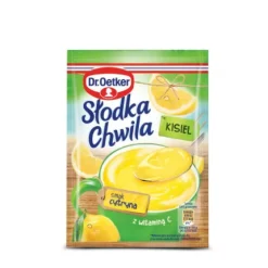 Dr. Oetker Desery Jednoporcjowe | Słodka Chwila Kisiel smak cytrynowy