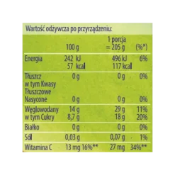 Dr. Oetker Desery Jednoporcjowe | Słodka Chwila Kisiel smak malinowy