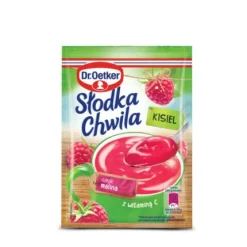 Dr. Oetker Desery Jednoporcjowe | Słodka Chwila Kisiel smak malinowy