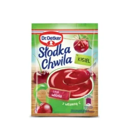 Dr. Oetker Desery Jednoporcjowe | Słodka Chwila Kisiel smak wiśniowy