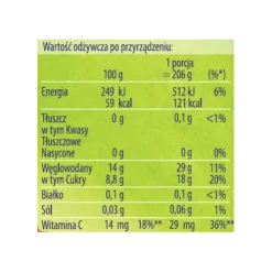 Dr. Oetker Desery Jednoporcjowe | Słodka Chwila Kisiel z kawałkami owoców smak owoców leśnych
