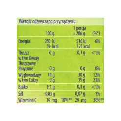 Dr. Oetker Desery Jednoporcjowe | Słodka Chwila Kisiel z kawałkami owoców smak poziomkowy