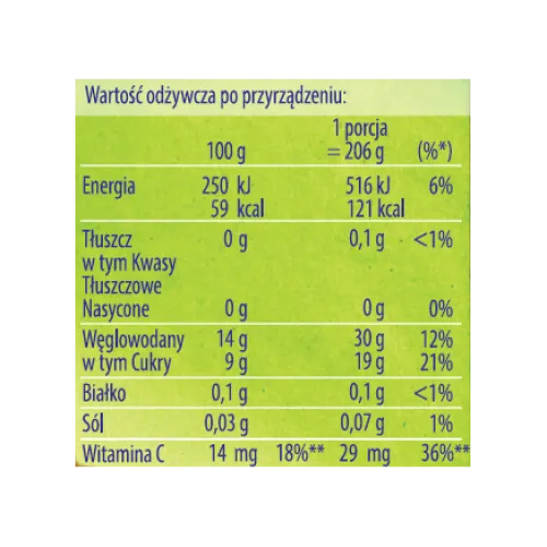 Dr. Oetker Desery Jednoporcjowe | Słodka Chwila Kisiel z kawałkami owoców smak poziomkowy